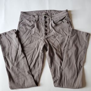 Grey beige skinny jeans